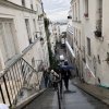 Viele Treppen am Montmartre (eigenen sich auch als Filmkulisse)