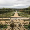 Besuch des Chateau de Champs-sur-Marne, der Blick aus der oberen Etage